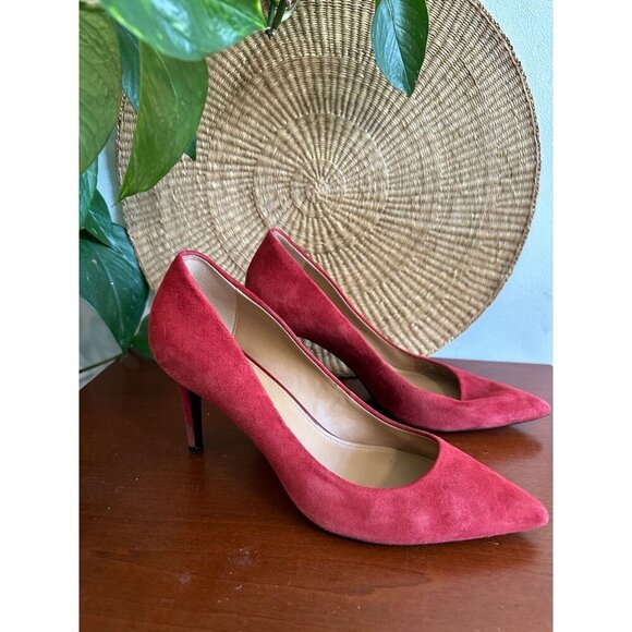 Calvin Klein women’s size 8 red heels - Picture 1 of 12